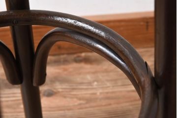 ヴィンテージ家具　イギリスビンテージ　ベントウッドハイスツール(3)