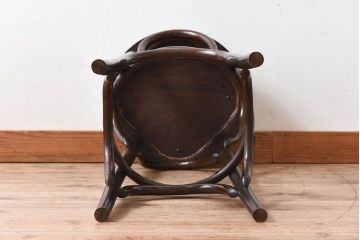 ヴィンテージ家具　イギリスビンテージ　ベントウッドハイスツール(3)