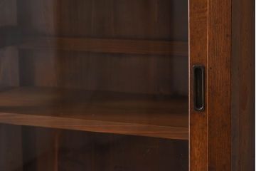 アンティーク家具　大正ロマン　象嵌入り!栓材製重ね収納棚
