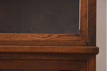 アンティーク家具　大正ロマン　象嵌入り!栓材製重ね収納棚