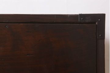 アンティーク家具　前面檜材　シンプルなアンティーク衣装箪笥