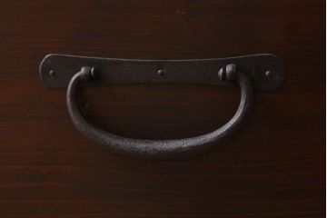 アンティーク家具　前面檜材　シンプルなアンティーク衣装箪笥