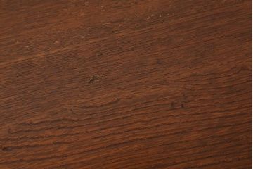 アンティーク家具　古い栓材製のシンプルなアンティーク薄型片袖机