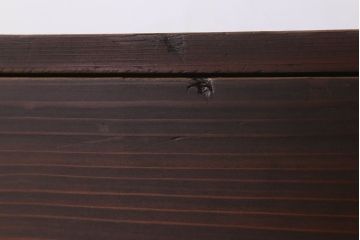 アンティーク家具　前面檜材　シンプルなアンティーク衣装箪笥(チェスト)(1)