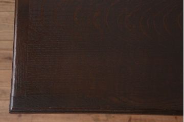 アンティーク家具　イギリスアンティーク　オーク材製ドローリーフテーブル