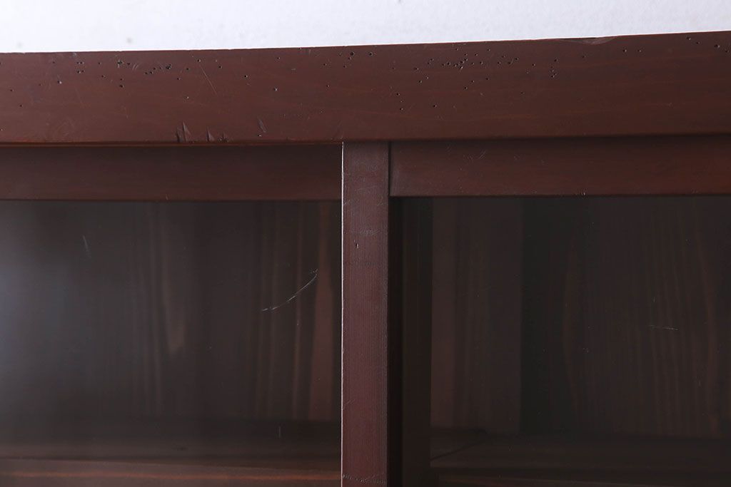 アンティーク家具　和製アンティーク　檜材製　古い木製の薬箪笥