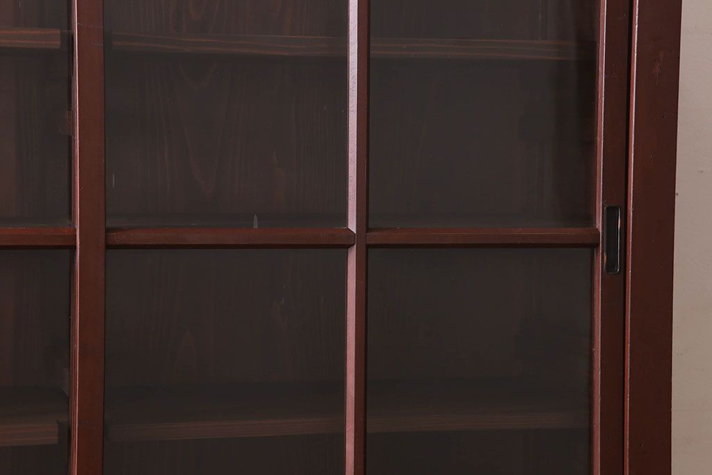 アンティーク家具　和製アンティーク　檜材製　古い木製の薬箪笥