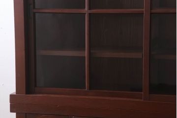 アンティーク家具　和製アンティーク　檜材製　古い木製の薬箪笥