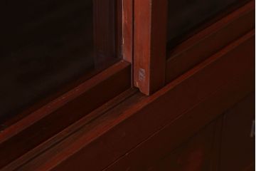 アンティーク家具　和製アンティーク　檜材製　古い木製の薬箪笥