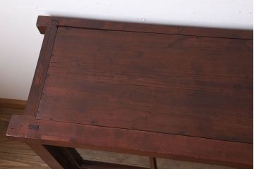 アンティーク家具　和製アンティーク　檜材製　古い木製の薬箪笥