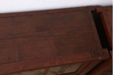 アンティーク家具　和製アンティーク　檜材製　古い木製の薬箪笥