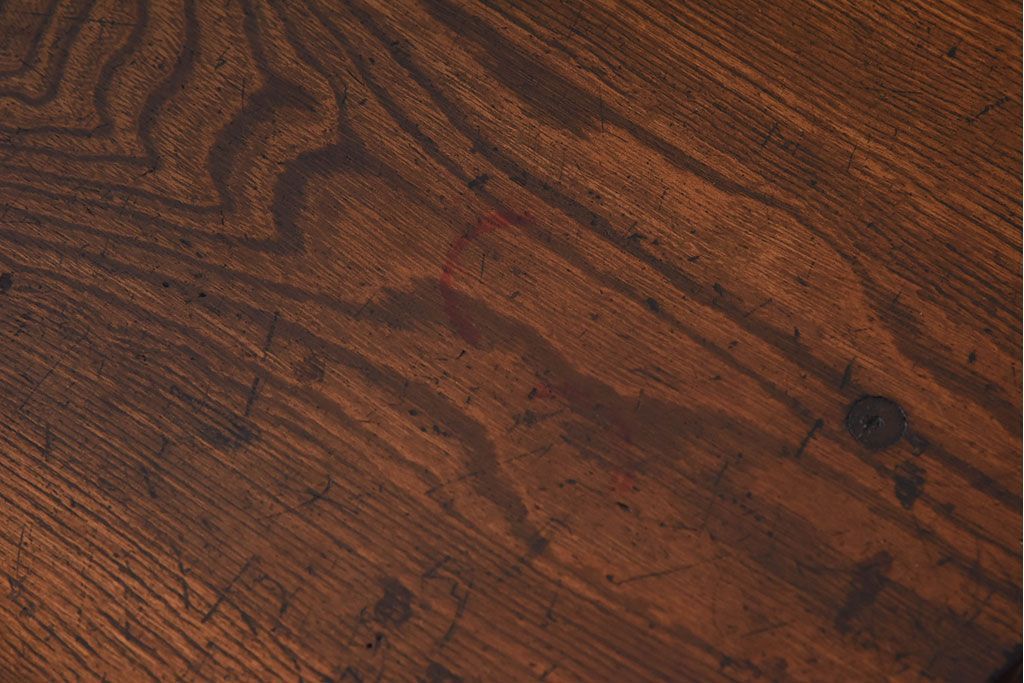 レトロ家具　昭和レトロ　飾り棚付き!アンティーク収納棚