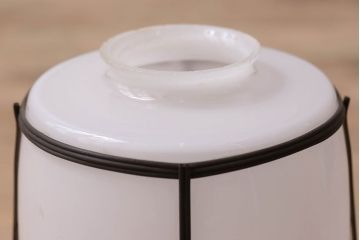 和製アンティーク　セルロイド巻電笠照明