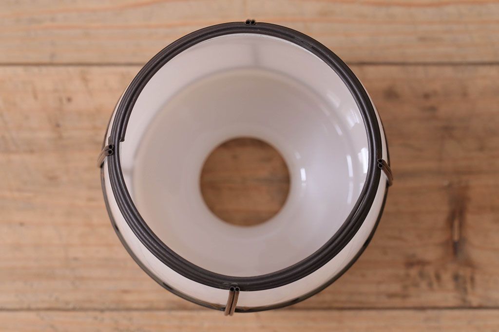 和製アンティーク　セルロイド巻電笠照明