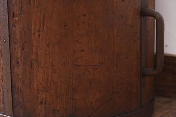 アンティーク雑貨　古い木のアンティーク一斗枡