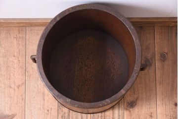 アンティーク雑貨　古い木のアンティーク一斗枡