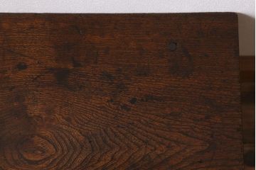 アンティーク家具　古い栓材の小さなアンティーク文机