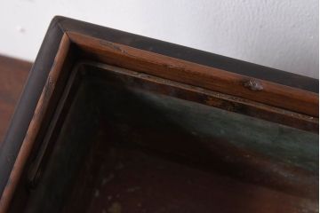 アンティーク雑貨　欅材製　アンティーク煙草盆