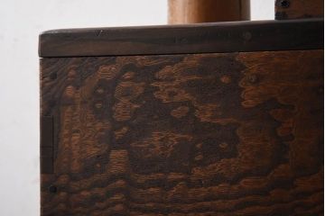 アンティーク雑貨　欅材製　アンティーク煙草盆