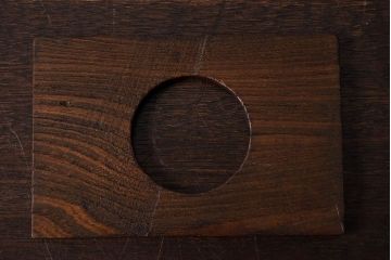 アンティーク雑貨　欅材製　アンティーク煙草盆