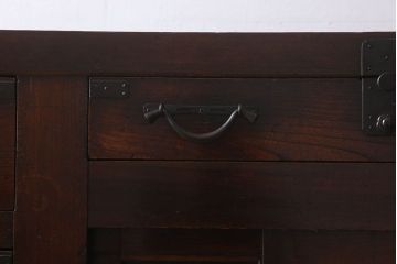 アンティーク家具　明治期　上手物　水屋箪笥サイドボード