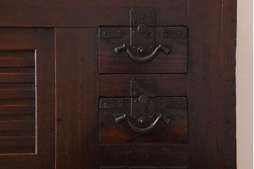 アンティーク家具　明治期　上手物　水屋箪笥サイドボード