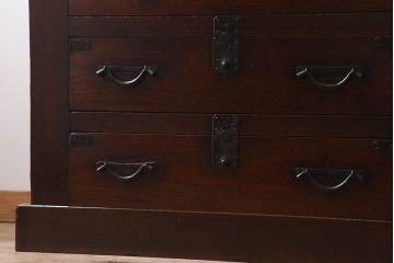 アンティーク家具　明治期　上手物　水屋箪笥サイドボード