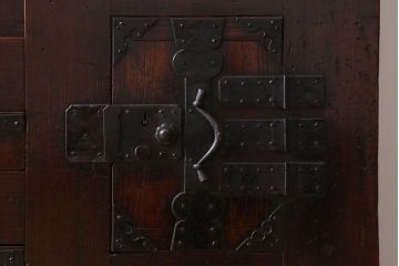 アンティーク家具　明治期　上手物　水屋箪笥サイドボード
