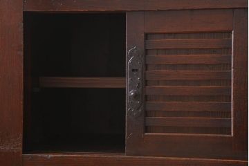 アンティーク家具　明治期　上手物　水屋箪笥サイドボード