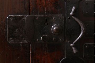 アンティーク家具　明治期　上手物　水屋箪笥サイドボード
