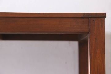 アンティーク家具　特大サイズ　古い木製の和製アンティーク飾り棚