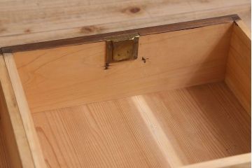 アンティーク家具　和製アンティーク　古い檜材の上品なブックケース(本棚)