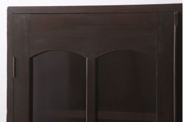 アンティーク家具　和製アンティーク　古い檜材の上品なブックケース(本棚)