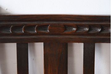 アンティーク家具　イギリスアンティーク　オーク材製チェア