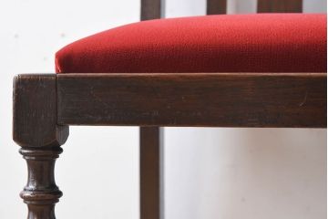 アンティーク家具　イギリスアンティーク　オーク材製チェア