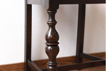 アンティーク家具　イギリスアンティーク　オーク材製チェア