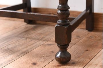 アンティーク家具　イギリスアンティーク　オーク材製チェア