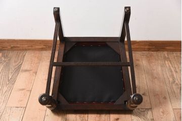 アンティーク家具　イギリスアンティーク　オーク材製チェア