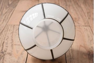 和製アンティーク　小ぶりな天井照明(銅巻)