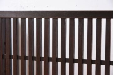 アンティーク雑貨　明治大正期　時代物　檜材のアンティーク帳場格子