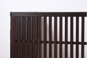アンティーク雑貨　明治大正期　時代物　檜材のアンティーク帳場格子
