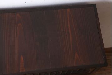 アンティーク家具　高級品　意匠が素晴らしい　アンティーク茶箪笥