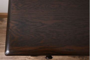 アンティーク家具　イギリスアンティーク　オーク材　サイドテーブル