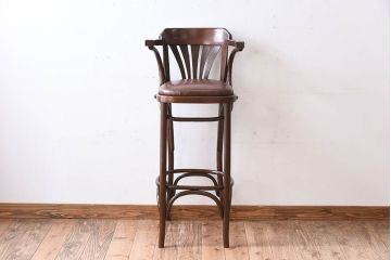 ヴィンテージ家具　イギリスビンテージ　ベントウッドカウンターチェア(1)
