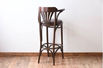 ヴィンテージ家具　イギリスビンテージ　ベントウッドカウンターチェア(1)
