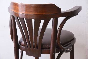 ヴィンテージ家具　イギリスビンテージ　ベントウッドカウンターチェア(2)