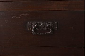 アンティーク家具　三方欅材　大正ロマン　高級品　引き出し31杯!大きなドロワー