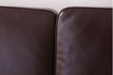 中古　宮崎椅子製作所　ペーパーナイフソファ　3人掛けソファ(長椅子)