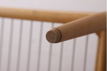 中古　宮崎椅子製作所　ペーパーナイフソファ　3人掛けソファ(長椅子)