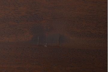 アンティーク家具　天板一枚板　ラワン材　シンプルな鉄脚テーブル(2)